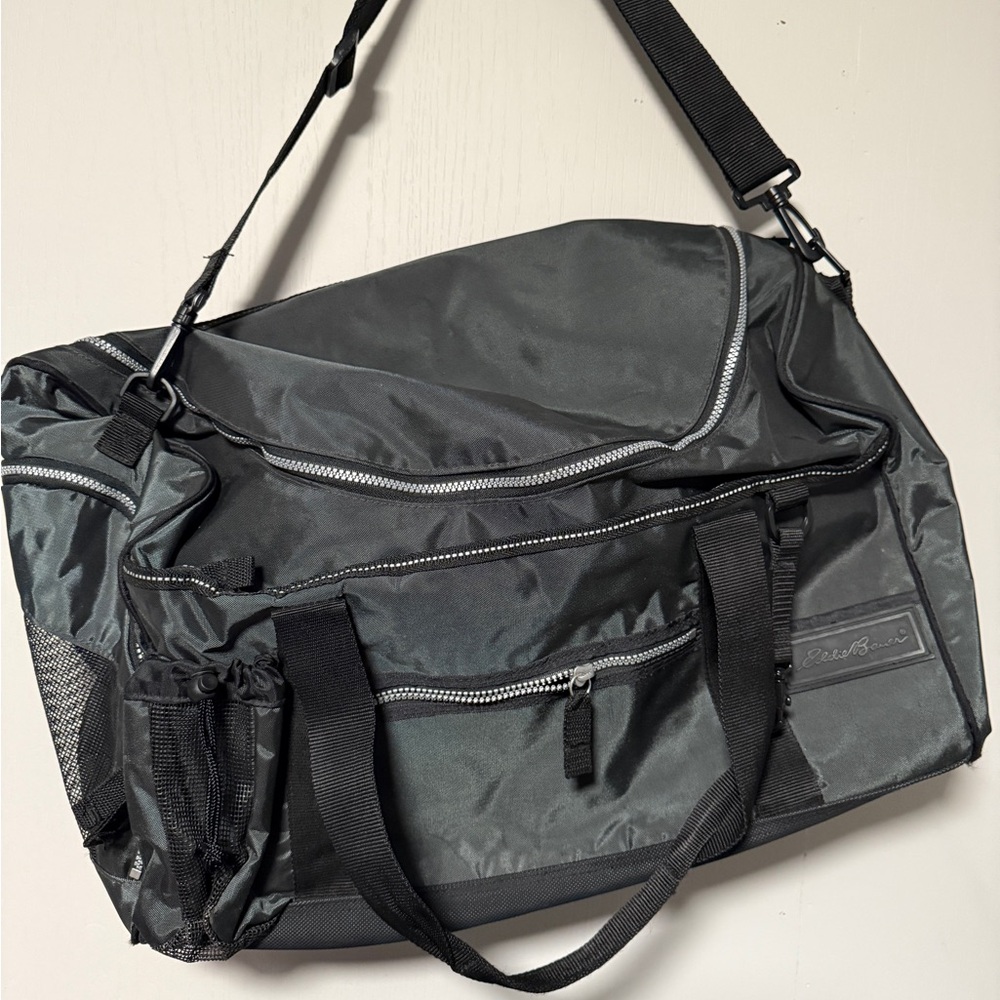 Eddie Bauer Black Duffel Bag
